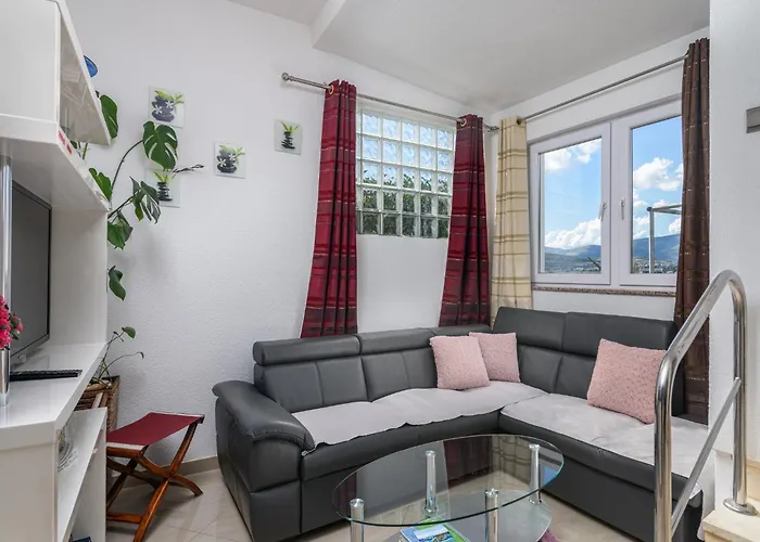 Luxurious In Arbanija With Jacuzzi Hébergement de vacances *